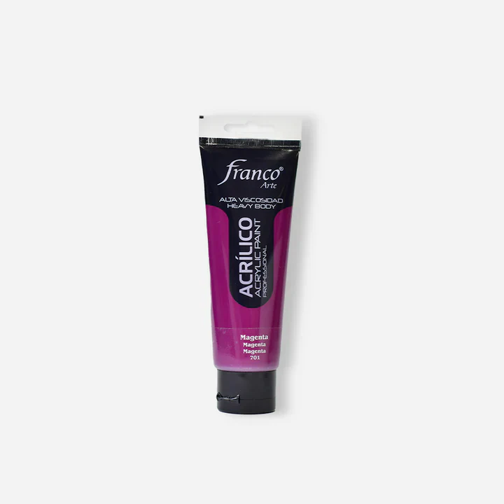 AcrÃlico 100 ml Magenta Franco Arte - Imagen 2